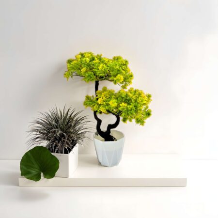 Artificial Plants for Home Decorarion Tree with Pot for Home Center Livingroom Table Shelf Entrance Office  Decorative Potted Plants (RV-AP8)